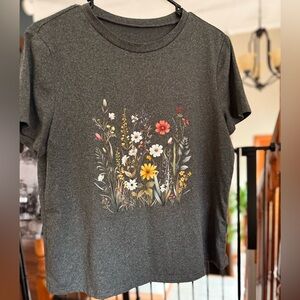 Floral Graphic Women's Top